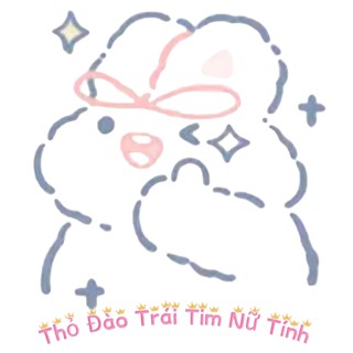 Thỏ Đào Trái Tim Nữ Tính 