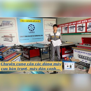 Máy dán cạnh laika