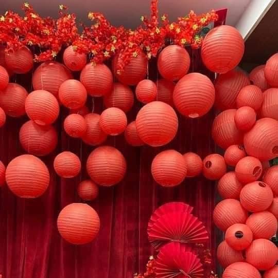 Lồng Đèn Đỏ TrangTrí Tết HCM