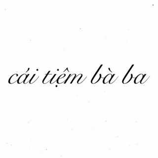 cái tiệm bà ba