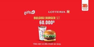 E-Voucher Lotteria Bulgogi Burger Set