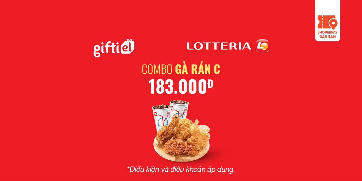 E-Voucher Lotteria Combo Gà rán C