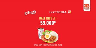 E-Voucher Lotteria Ball Rice Set