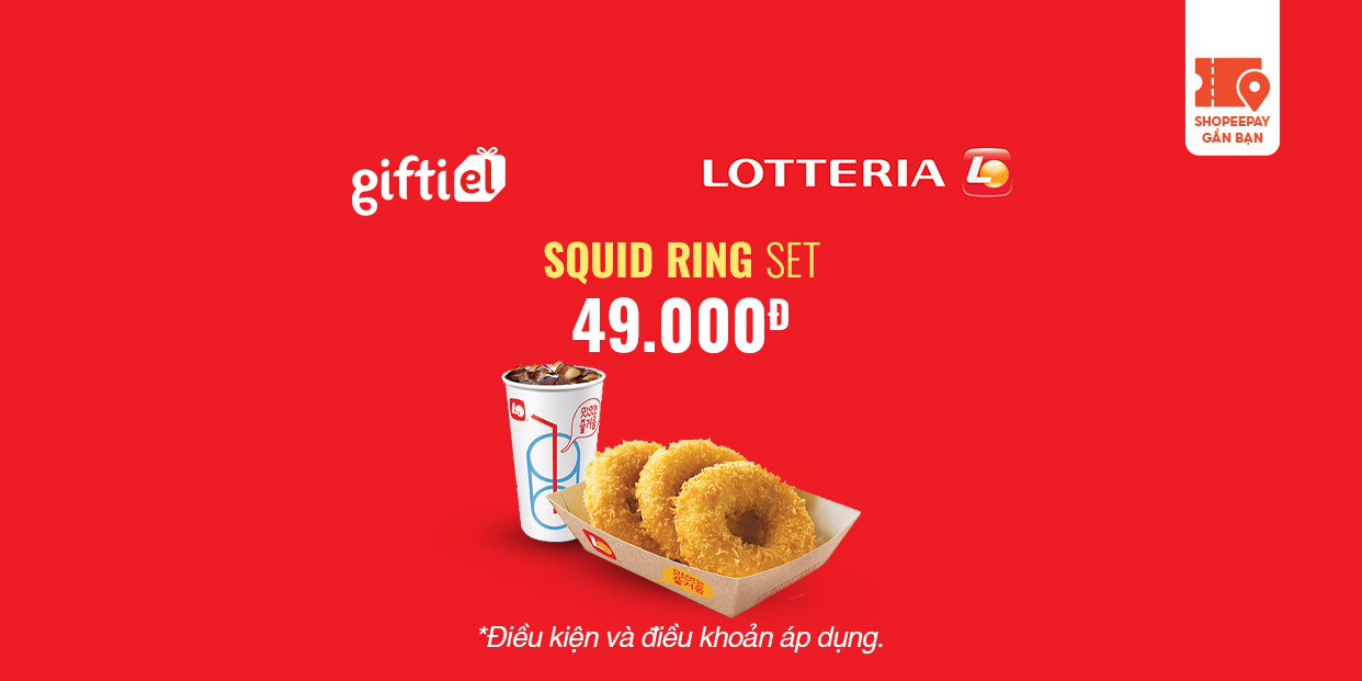 E-Voucher Lotteria Squid Ring Set