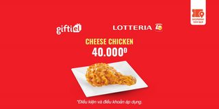 E-Voucher Lotteria Cheese Chicken