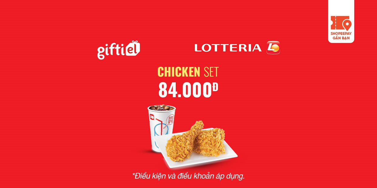 E-Voucher Lotteria Chicken Set