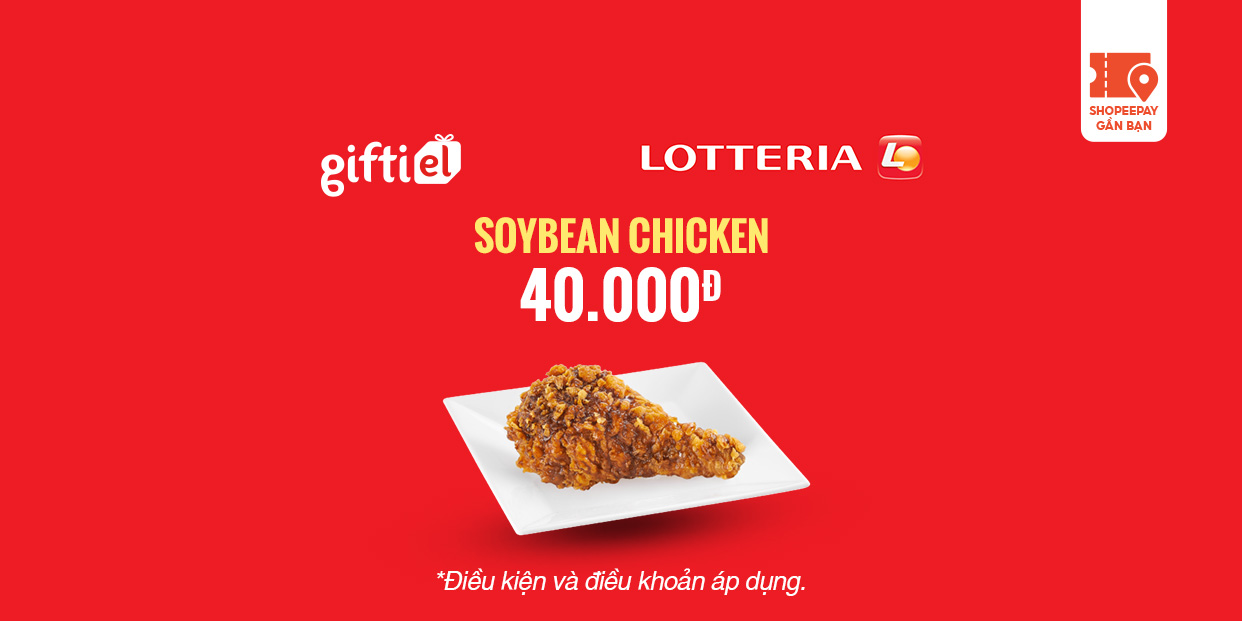 E-Voucher Lotteria Soybean Chicken