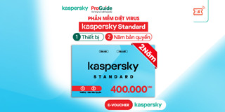 E-voucher KEY 2 NĂM Phần Mềm Diệt Virus Kaspersky Standard 1 thiết bị (Kaspersky Anti-virus) - Key chính hãng