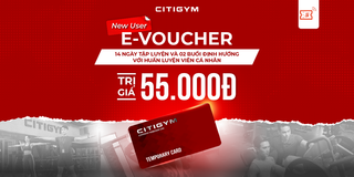 HCM [New User] Evoucher combo gói tập 14 ngày {có giới hạn thời gian tập luyện}