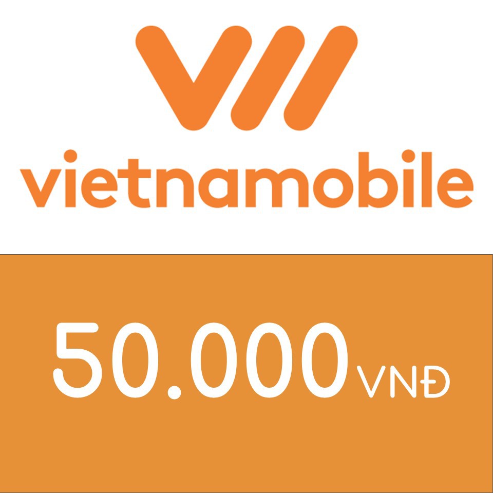 Mã thẻ điện thoại Vietnamobile 50K