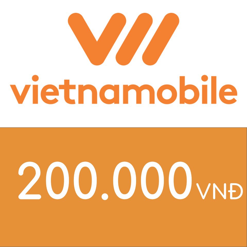 Nạp điện thoại Vietnamobile 200K