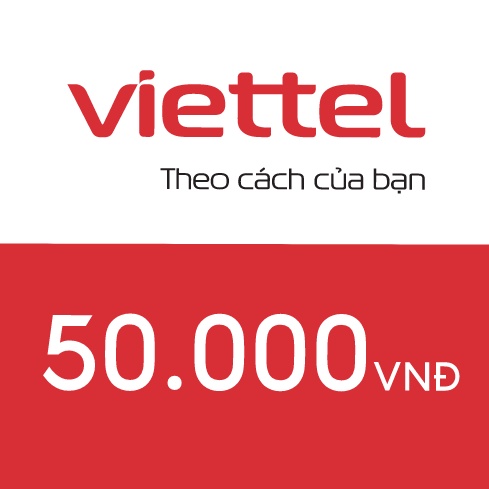 Mã thẻ điện thoại Viettel 50.000đ