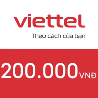Nạp điện thoại Viettel 200K