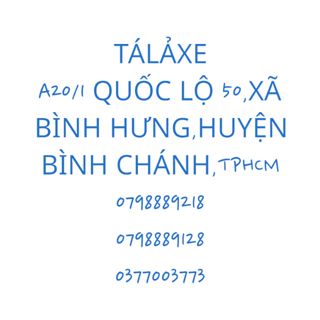 TÁ LẢ XE