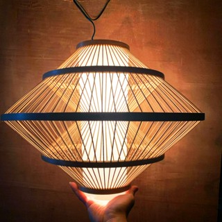 Đèn Mây Tre Truyền Thống