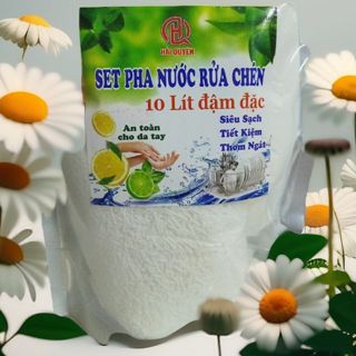 Bột pha nước rửa chén nước giặ