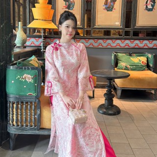 Áo dài thiết kế Nét Việt