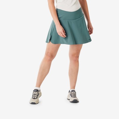 Quần váy dã ngoại nữ DECATHLON MH500 xanh lá mã 8914463