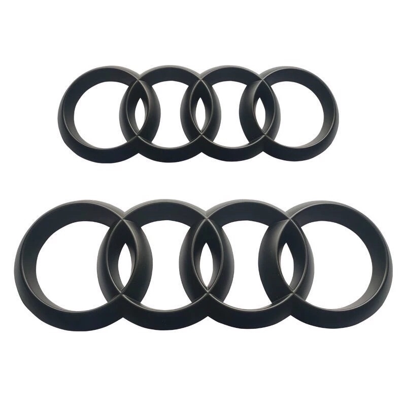 Logo Dán Đuôi Xe Hơi Audi A3/Q5/Q3/Q7/Q2/A6/A4 Chất Lượng Cao-Biểu tượng audi-Nhãn dán logo-Audi Tra