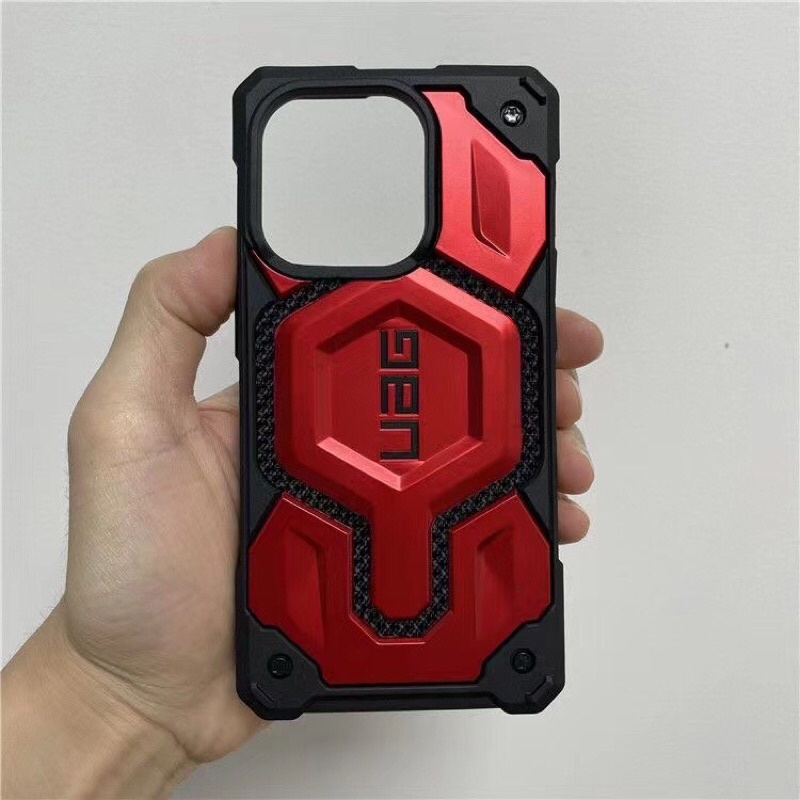 Ốp Điện Thoại UAG Monarch Kevlar Cho iPhone 14 Pro Max màu đỏ