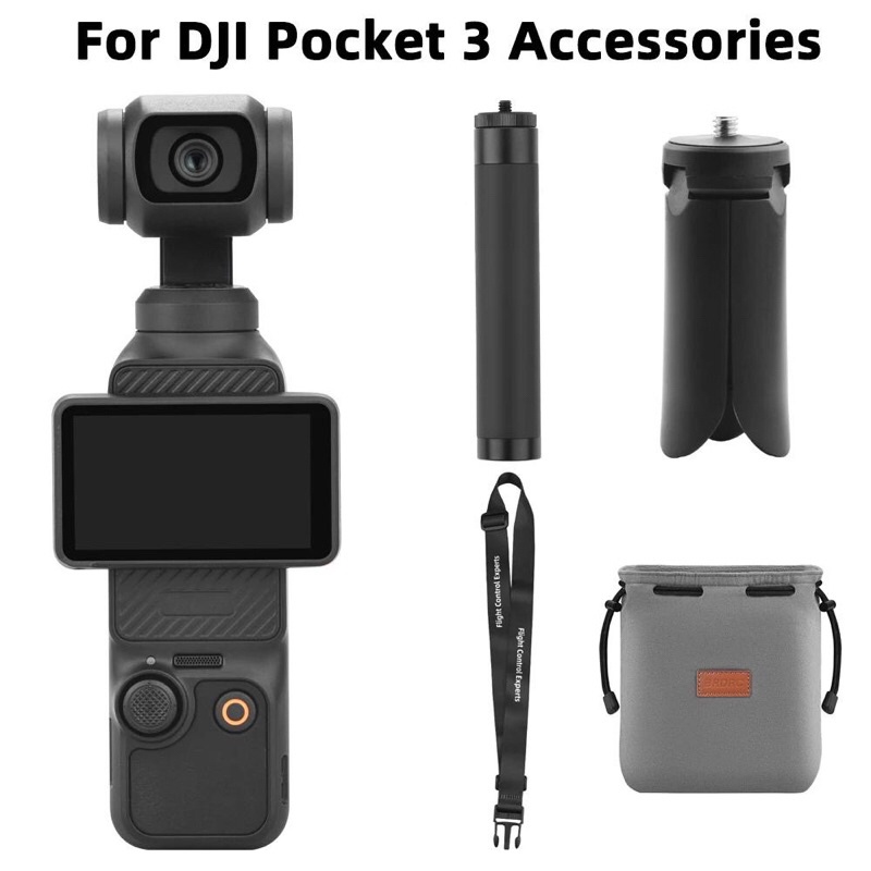 tripod / giá 3 chân xịn / đế 3 chân cho DJI Pocket 3 / máy ảnh / điện thoại