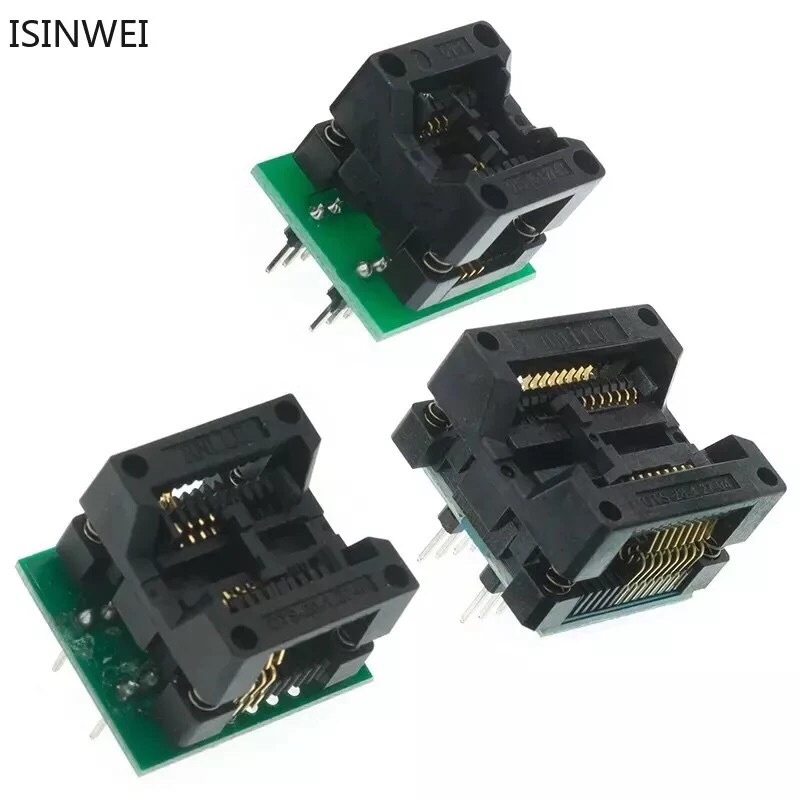 Bộ Lập Trình sop16 Sang dip8 Rộng 200mil 208mil 300mil sop8 Cho ezp2010 ezp2013 ch341a ic test