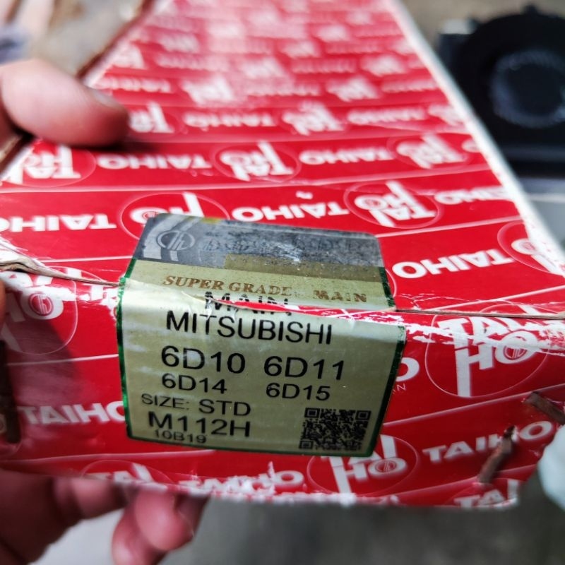 TAIHO Bạc biên balie Miểng dên trục khuỷu Diesel Main BEARING SET MITSUBISHI 6D10 6D11 6D14 6D15 6D1