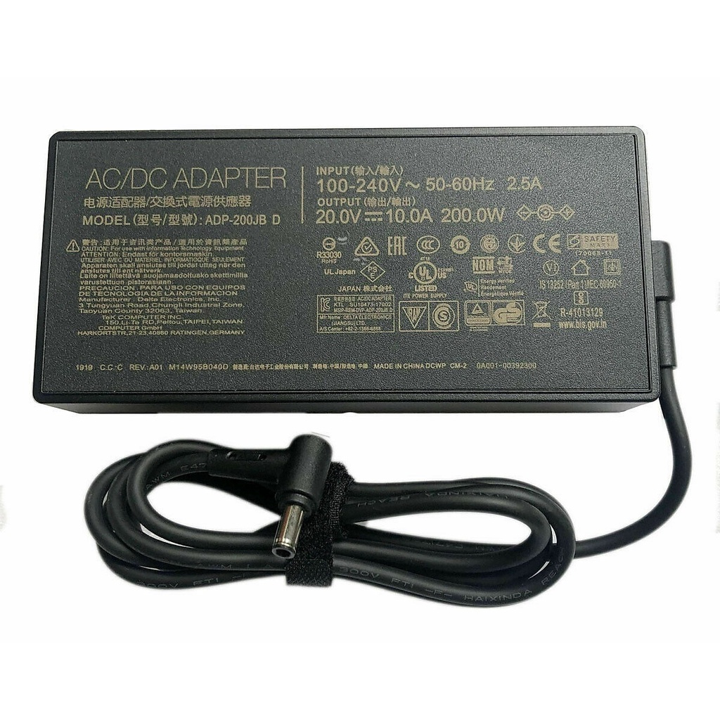 Sạc dành cho Laptop ASUS TUF Gaming A15 2021 TUF Gaming F15 2021 200W Charger ADP-200JB D AC Adapter