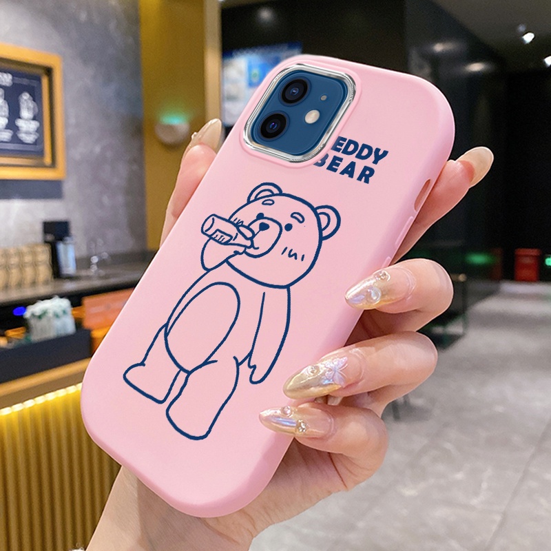 Ốp Lưng iPhone 14 14 Plus 14 Pro Max 13 Pro Max 12 Pro Max Ốp Vỏ silicone gấu
