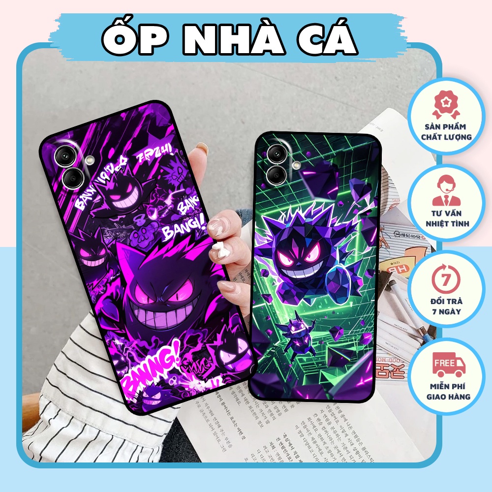 Ốp lưng Samsung A06 / A06 5G in Mini Anime Pokemon Gengar Graffiti