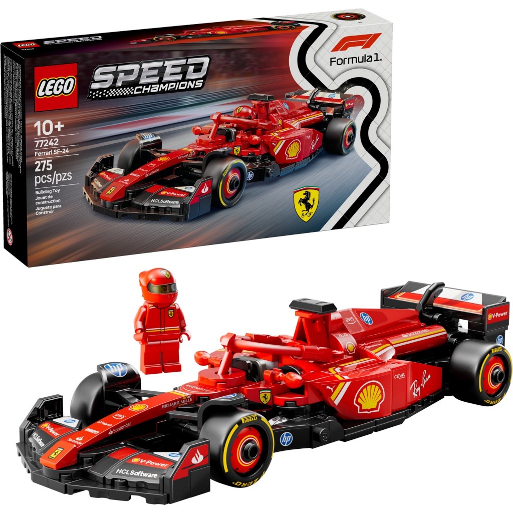 77242 LEGO Speed Champions Formula Ferrari SF-24 -  Siêu xe  Đồ chơi lắp ráp 2025