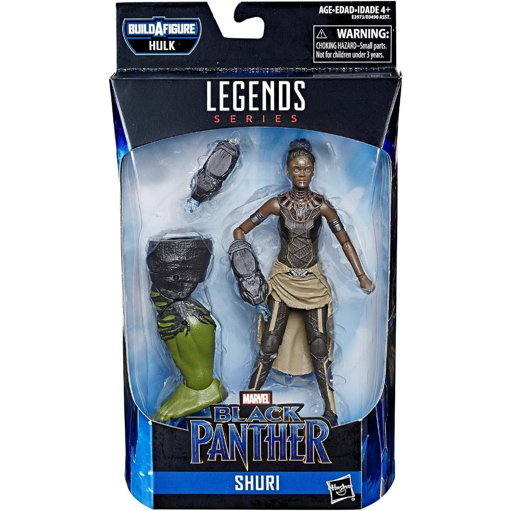 Mô hình nhân vật Shuri - Hasbro Legends Series Black Panther Shuri 6inch - Black Panther