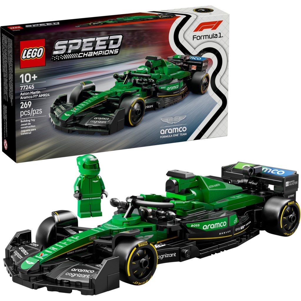 77245 LEGO Speed Champions Formula Aston Martin Aramco F1 AMR24 -  Siêu xe  Đồ chơi lắp ráp 2025