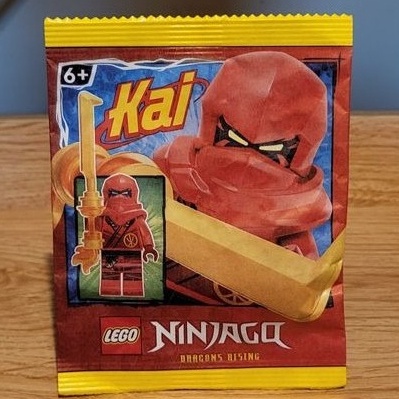 892308 Iego Ninjago Dragons Rising Season 1 KAI paper bag- Đồ chơi lắp ráp túi nhân vật KAI