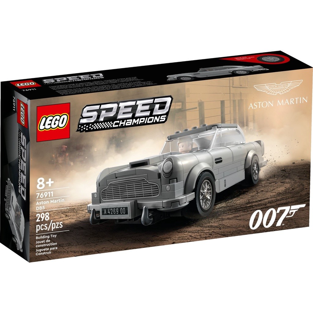 76911 Lego Speed Champions 007 Aston Martin DB5 - Siêu xe của James Bond điệp viên 007