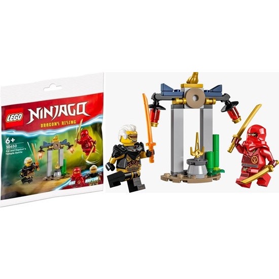 30650 Lego Ninjago Dragons Rising Season 1- Kai and Rapton's Temple Battle polybag-Đồ chơi lắp ráp