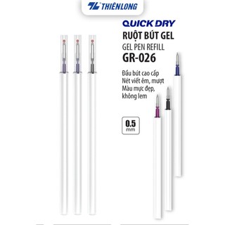  Combo 5 10 20 Túi 02 Ruột bút gel Quick Dry Thiên Long Officemate GR-026 