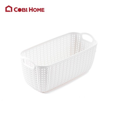 Rổ Nhựa Knit Số 2 Nhựa PP Đa Năng, Màu Xanh Nhạt – Cobi Home