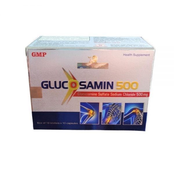 Glucosamin 500 Mediphar USA Hộp 100 viên - Tủ Thuốc Bảo Châu