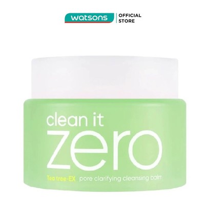 Sáp Tẩy Trang Banila Co Clean It Zero Pore Clarifying Cleansing Balm Teatree- EX 100ml