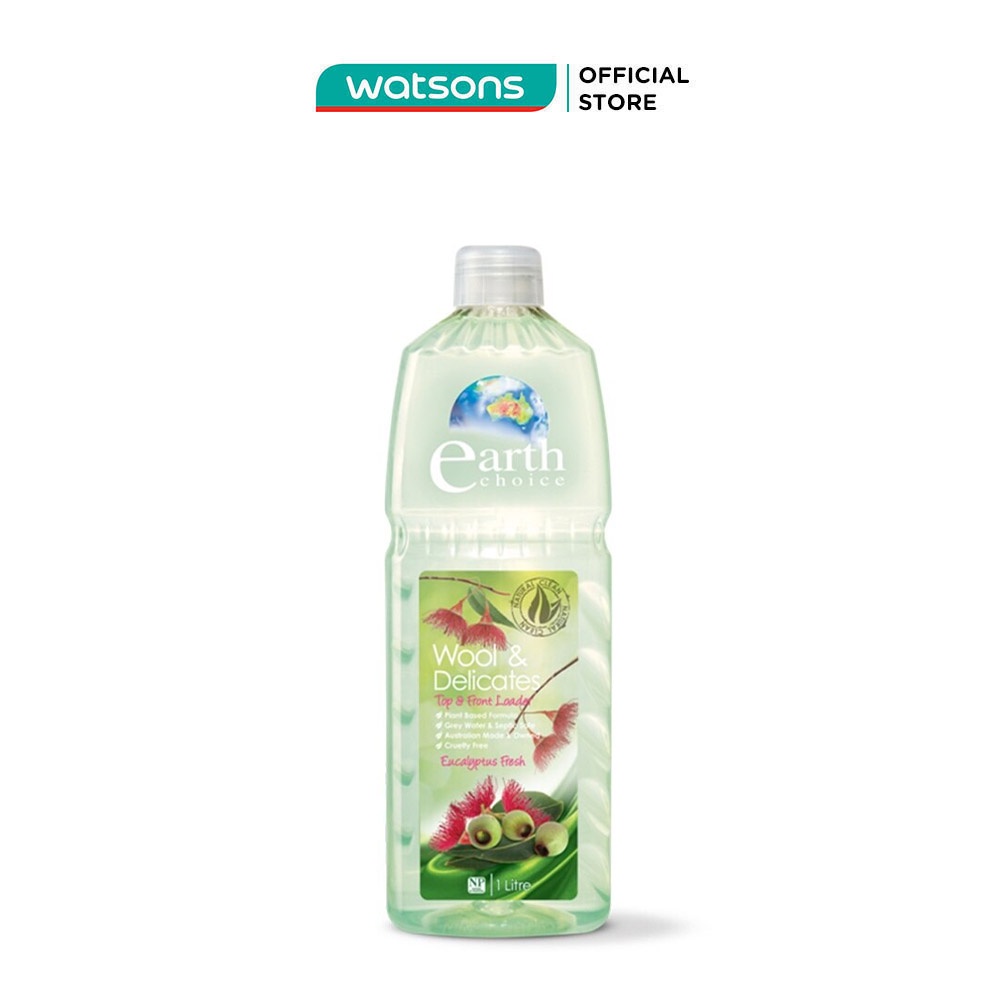 Nước Giặt Earth Choice Dành Cho Loại Vải Cao Cấp 1L