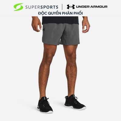Quần Ngắn Nam Under Armour Peak Woven - Xám - 1376782-025