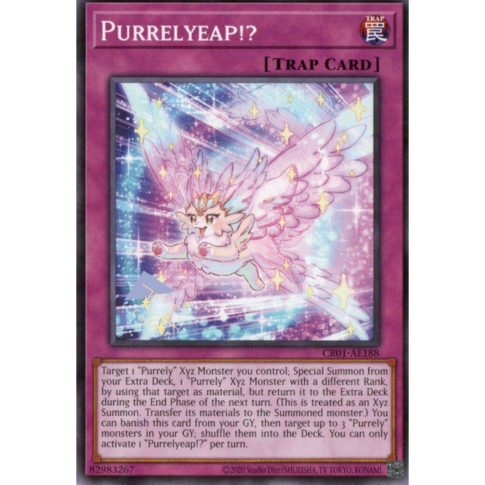 Thẻ bài Yugioh - CR01-AE188 - Purrelyeap?