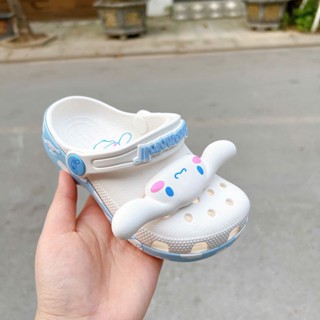  Dép sục Cross Cinnamonroll cho bé gái và nữ Giày sục Cross cinnamon cho mẹ và bé size C7-M6 aoibaby 