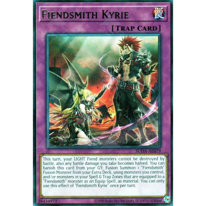 Thẻ bài Yugioh - SUDA-AE079 - Fiendsmith Kyrie