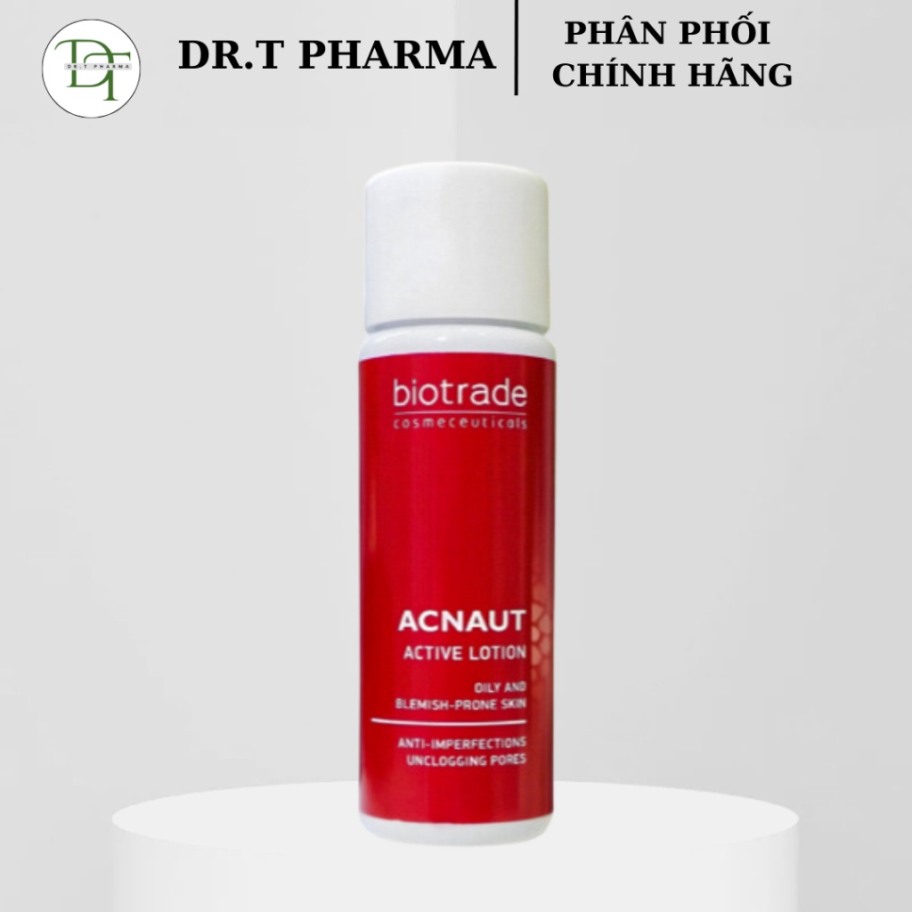 (TEM CÔNG TY) Kem/Lotion Chấm Mụn Biotrade Acnaut Active Cream giảm đỏ, mờ thâm Biotrade