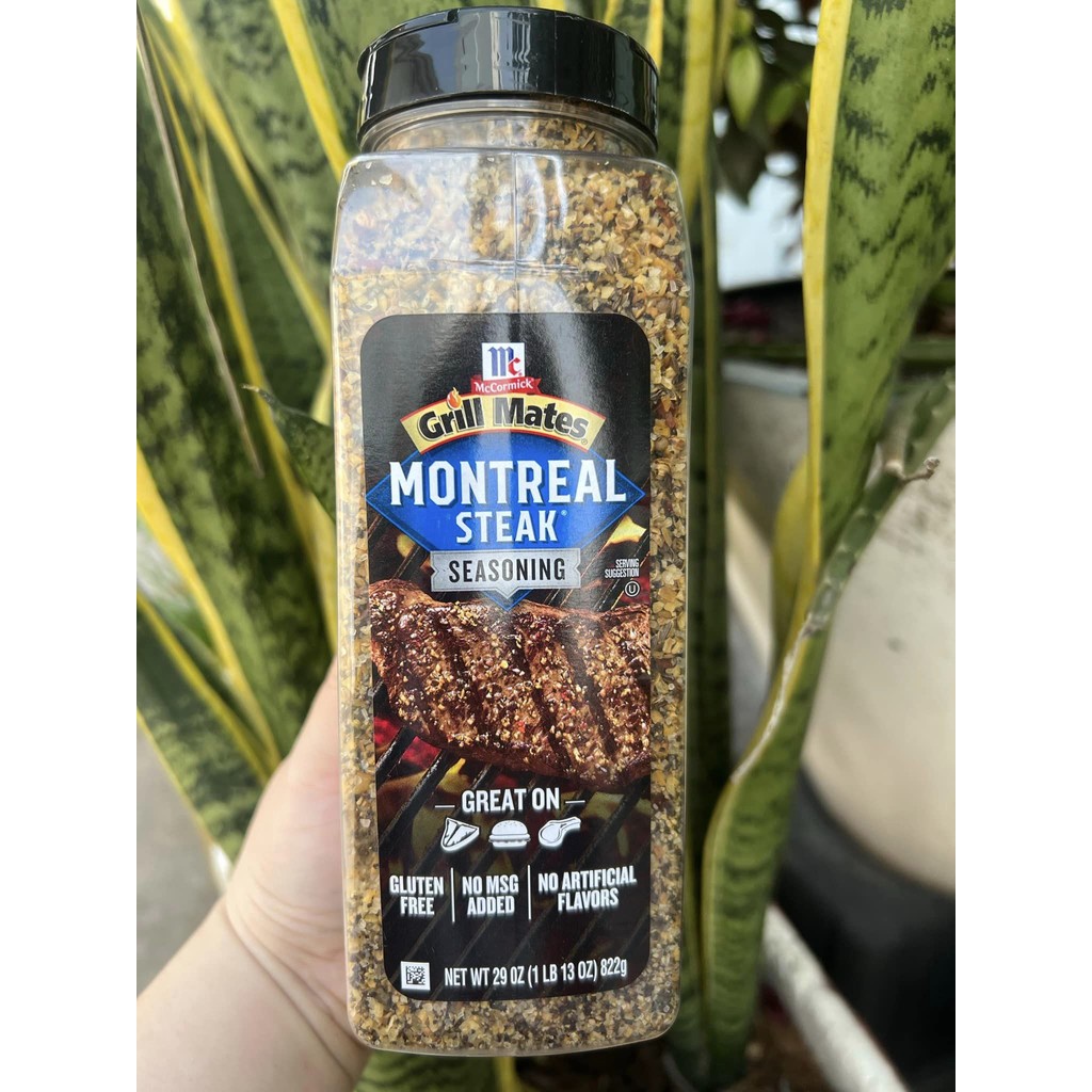 Gia vị ướp thịt bò steak Grill Mates Montrel Steak - hàng Mỹ