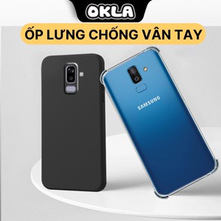 Ốp lưng Samsung J8 dẻo trong, dẻo đen, chống sốc, bảo vệ camera