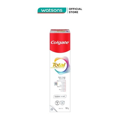 Kem Đánh Răng Colgate Total Clean Mint Bạc Hà Sạch Sâu Bảo Vệ Răng Miệng 150g
