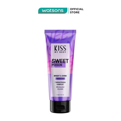 Dưỡng Thể Hương Nước Hoa Kiss My Body Bright & Shine Perfume Lotion Sweet Poison 226g